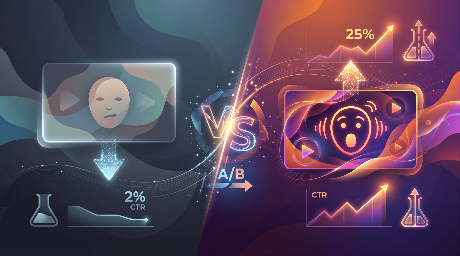 Illustration showing Best 2026 Thumbnail Trends For A/B Testing Success