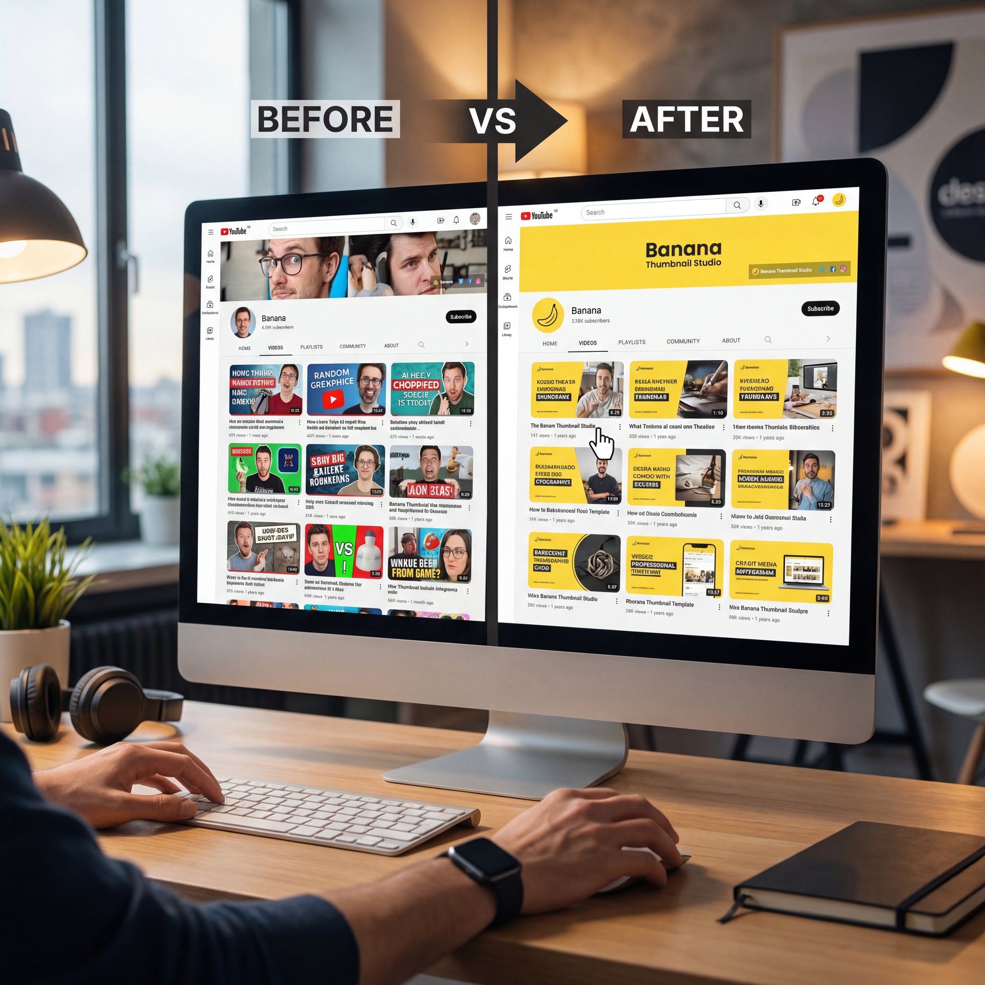Illustration showing How Does an AI Thumbnail Generator Fix Inconsistent Branding?