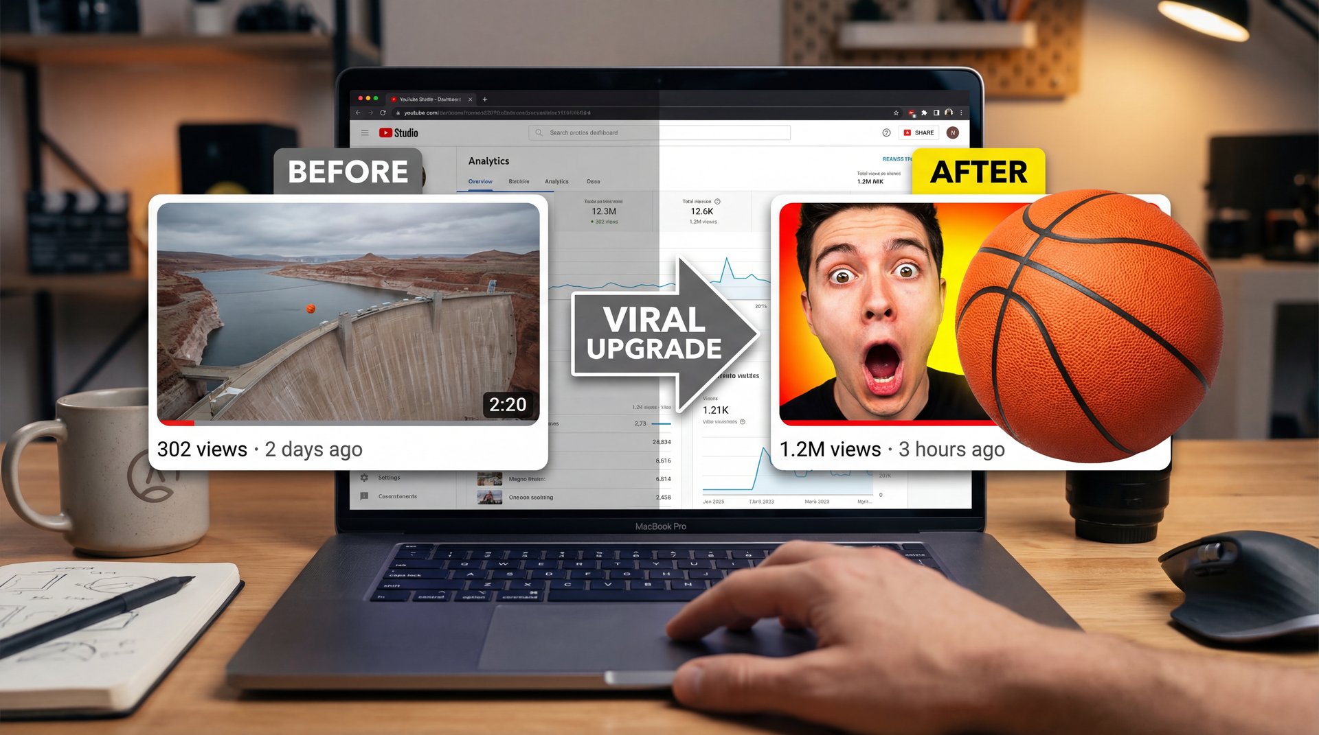 Illustration showing How to Use the Shocking Reaction Face Concept