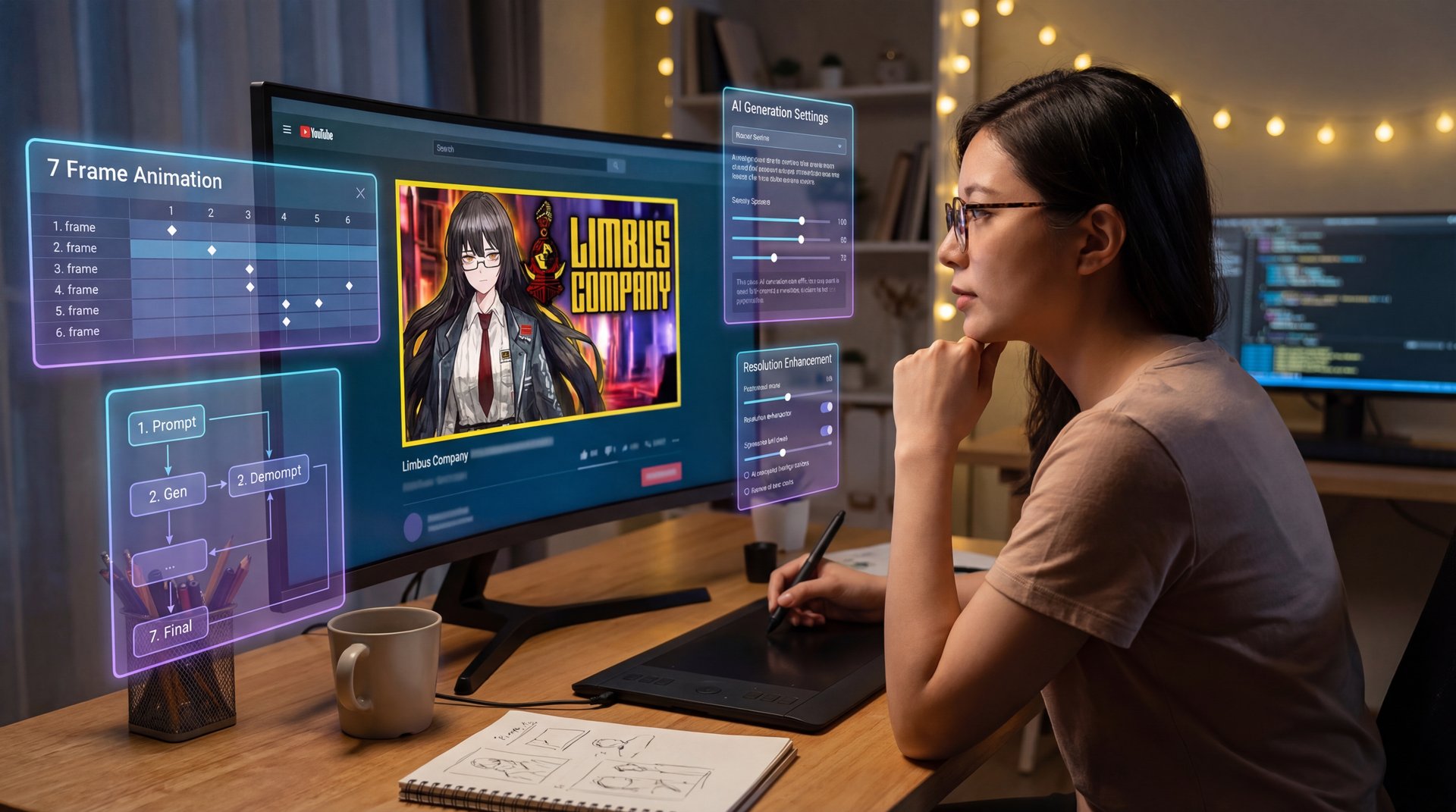 Sora Limbus Company AI Thumbnail Secrets Revealed - animated thumbnail loops, AI Creative Director, E.G.O gear animations guide