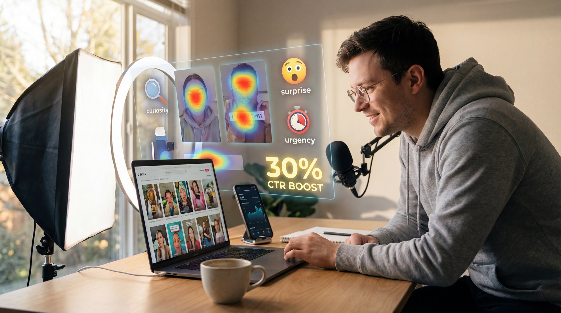 Thumbnail Psychology: Boost Your CTR by 30% Fast - facial expressions in thumbnails, click-through rate improvement, custom thumbnail design guide