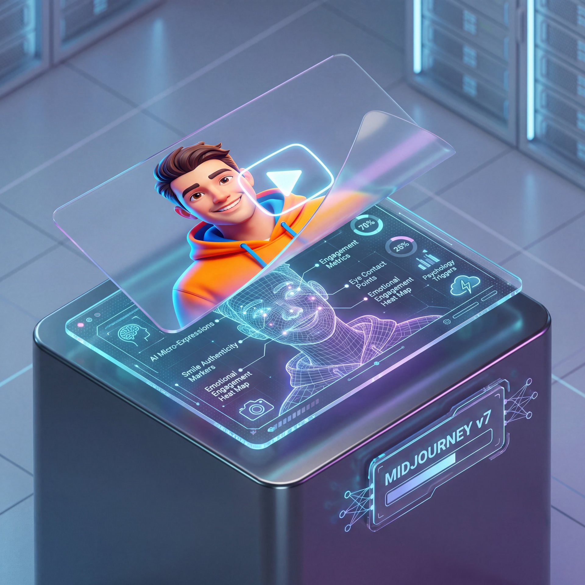 Illustration showing Using Midjourney For The Thumbnail Psychology Secret