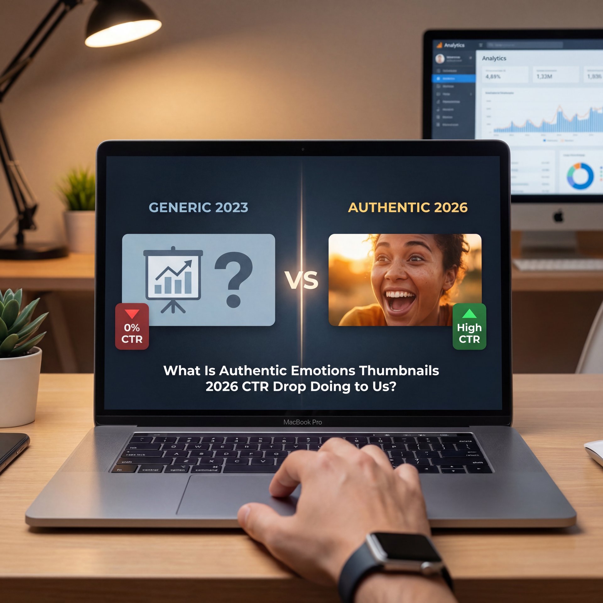 Illustration showing What Is Authentic Emotions Thumbnails 2026 CTR Drop Doing to Us?