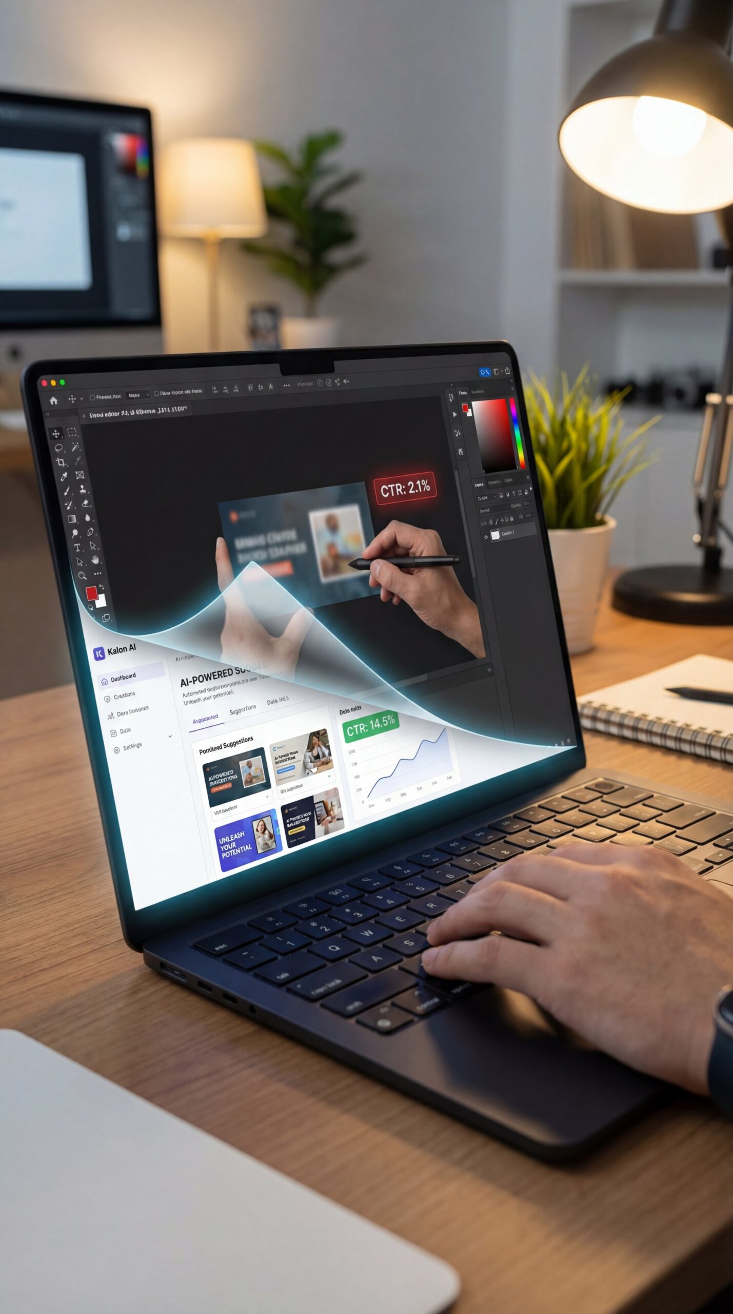 Illustration showing What Is The Kalon AI Secret Top Creators Are Hiding? (seriously)