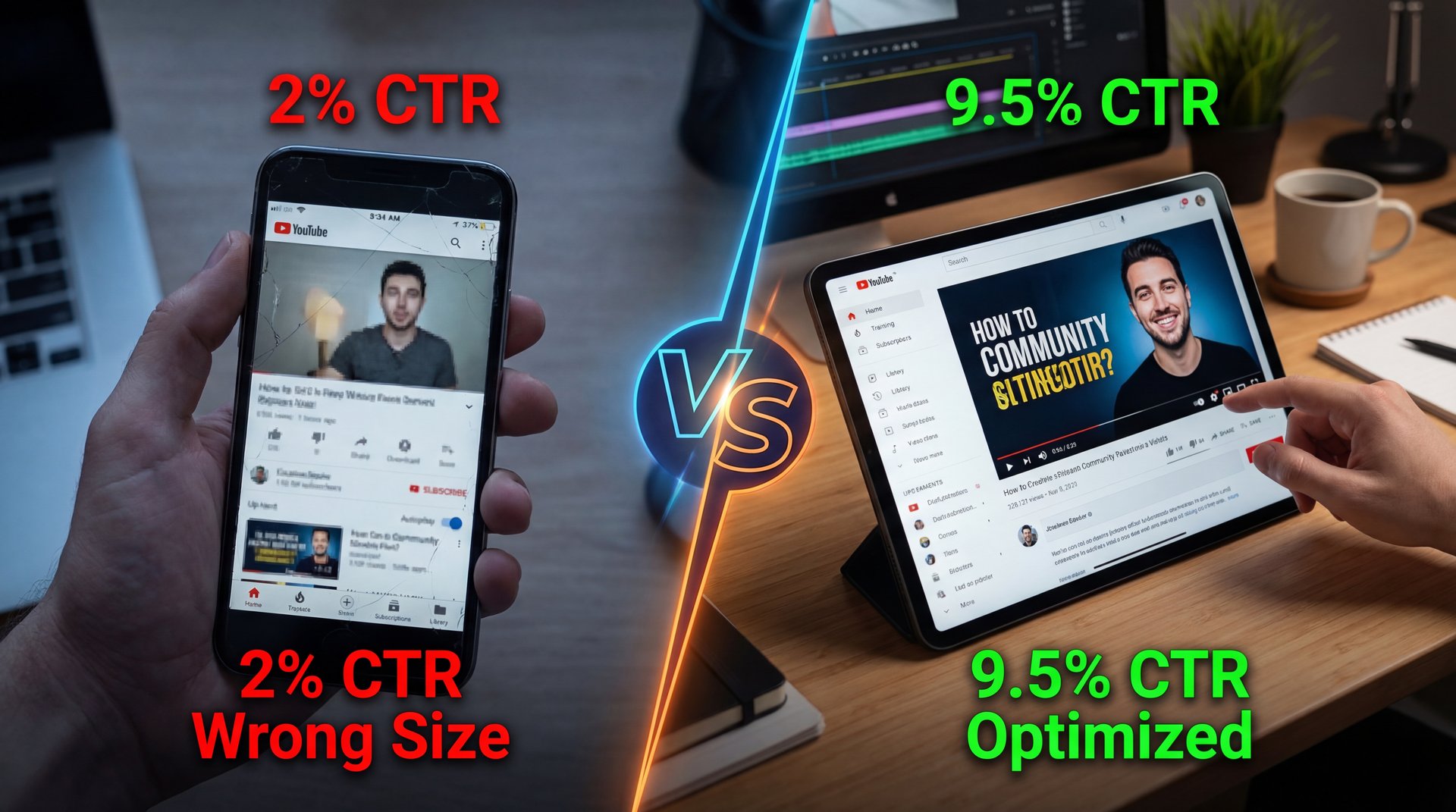 Illustration showing What Is Thumbnail Psychology And Why Does It Fail Beginners?