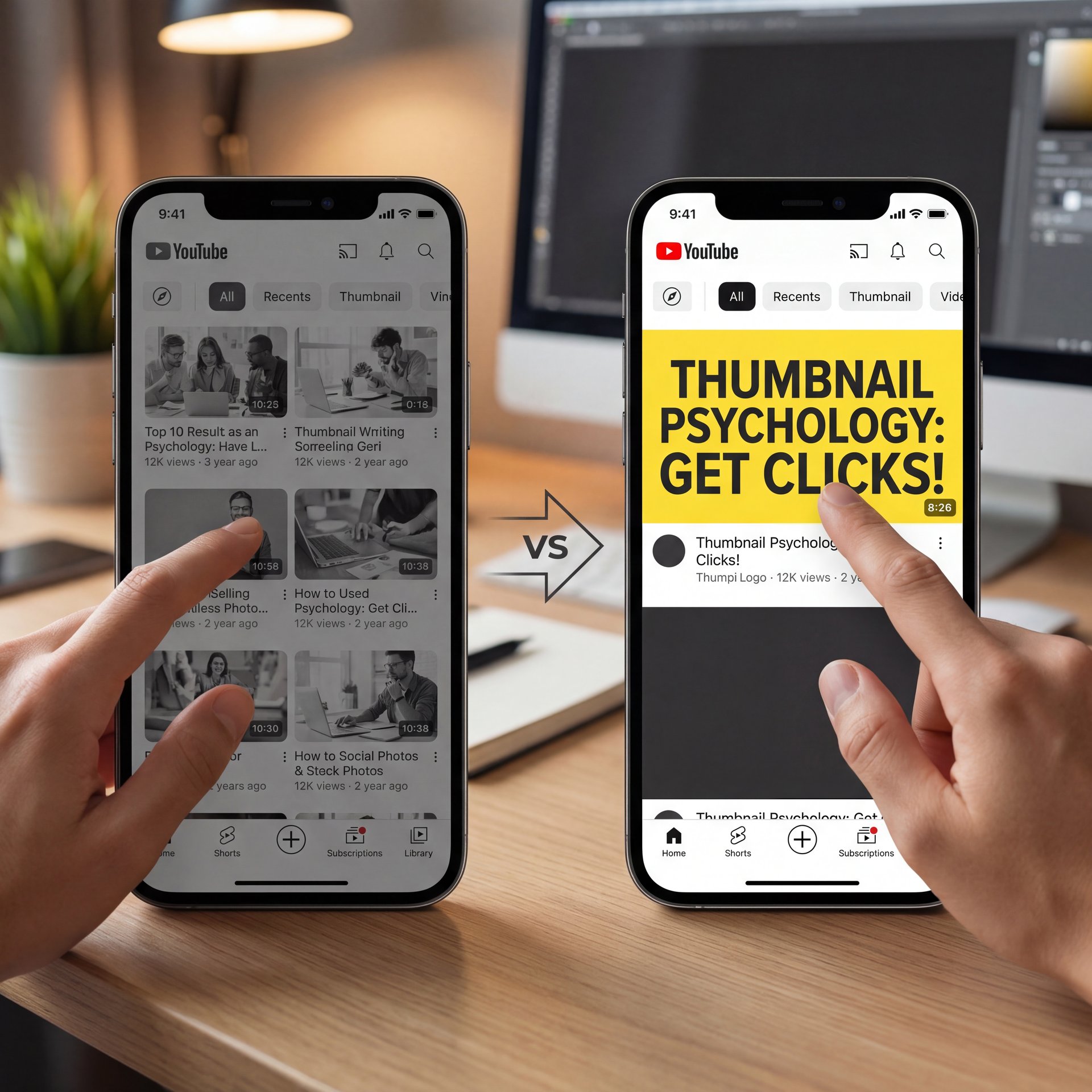 Illustration showing What Is Thumbnail Psychology and Why Does It Matter?