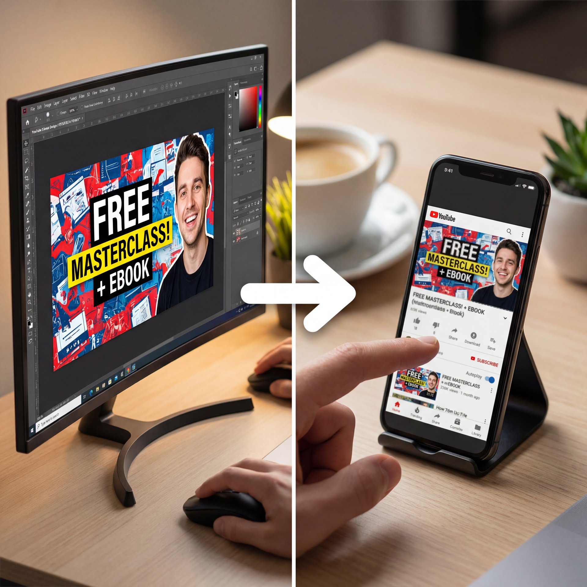 Illustration showing What Is Wrong with Most YouTube Thumbnail Design Tips?