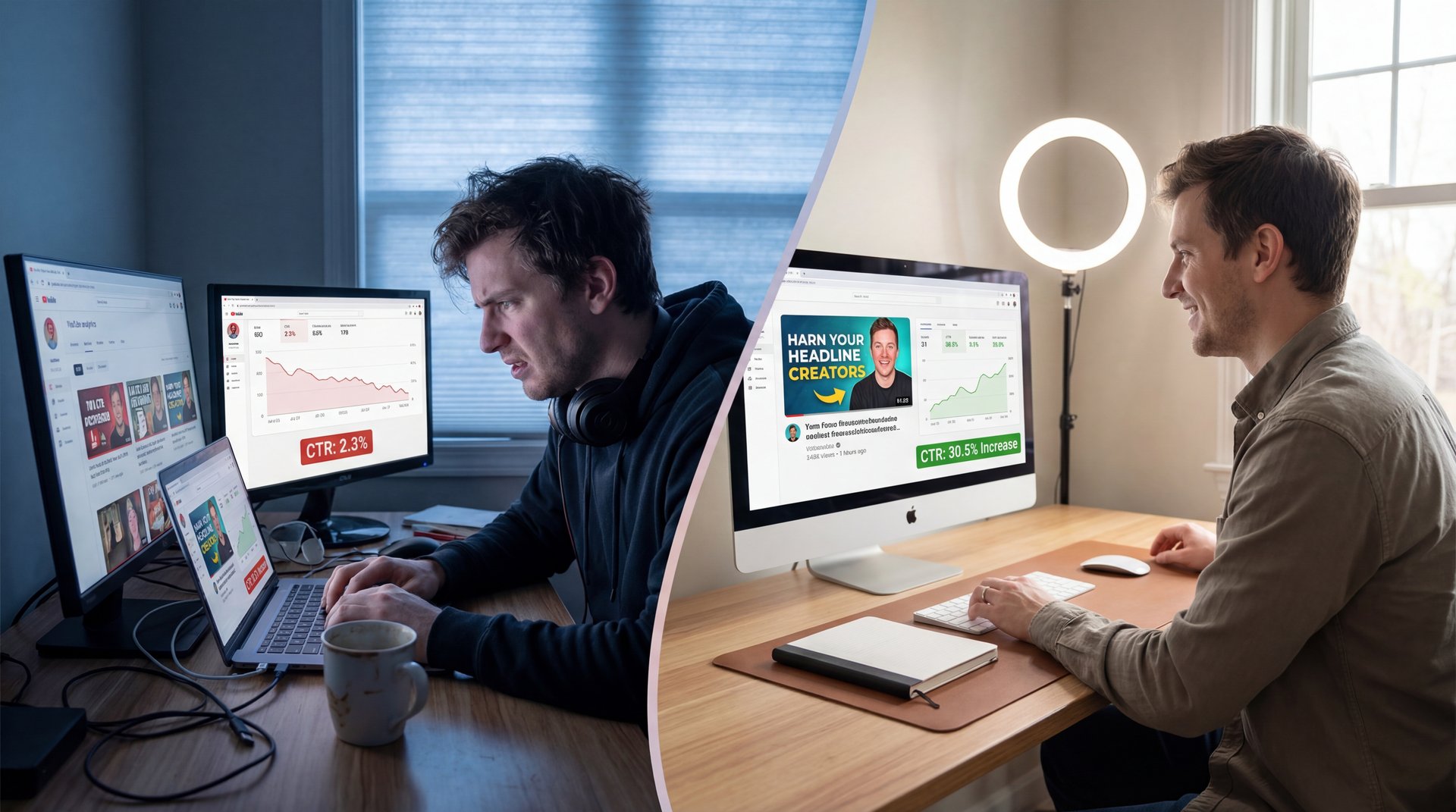 Why Thumbnail Psychology Fails & How to Fix It - curiosity gap, emotional connection, visual hierarchy guide