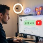 YouTube Thumbnail Hack: 34% CTR Boost Algorithm - click-through rate, thumbnail A/B testing, YouTube face thumbnails guide