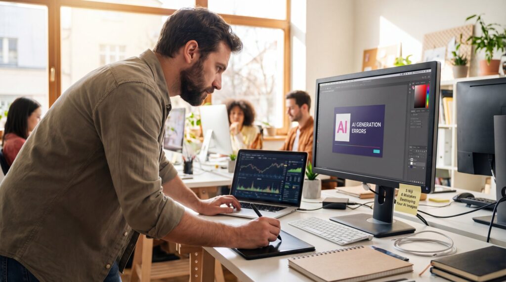 5 Niji 6 Mistakes Destroying Your AI Images - anime AI generation, character consistency, seed parameters guide