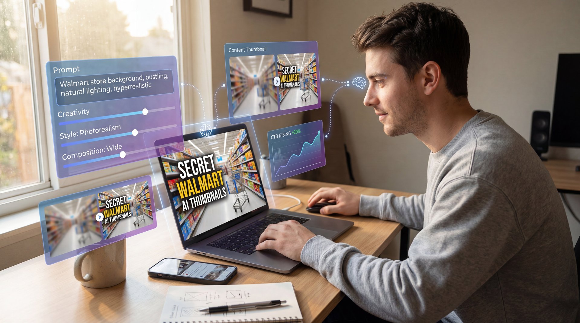 Walmart Near Me AI Thumbnail Secrets for Creators - content creator tools, video thumbnail generation, social media graphics guide