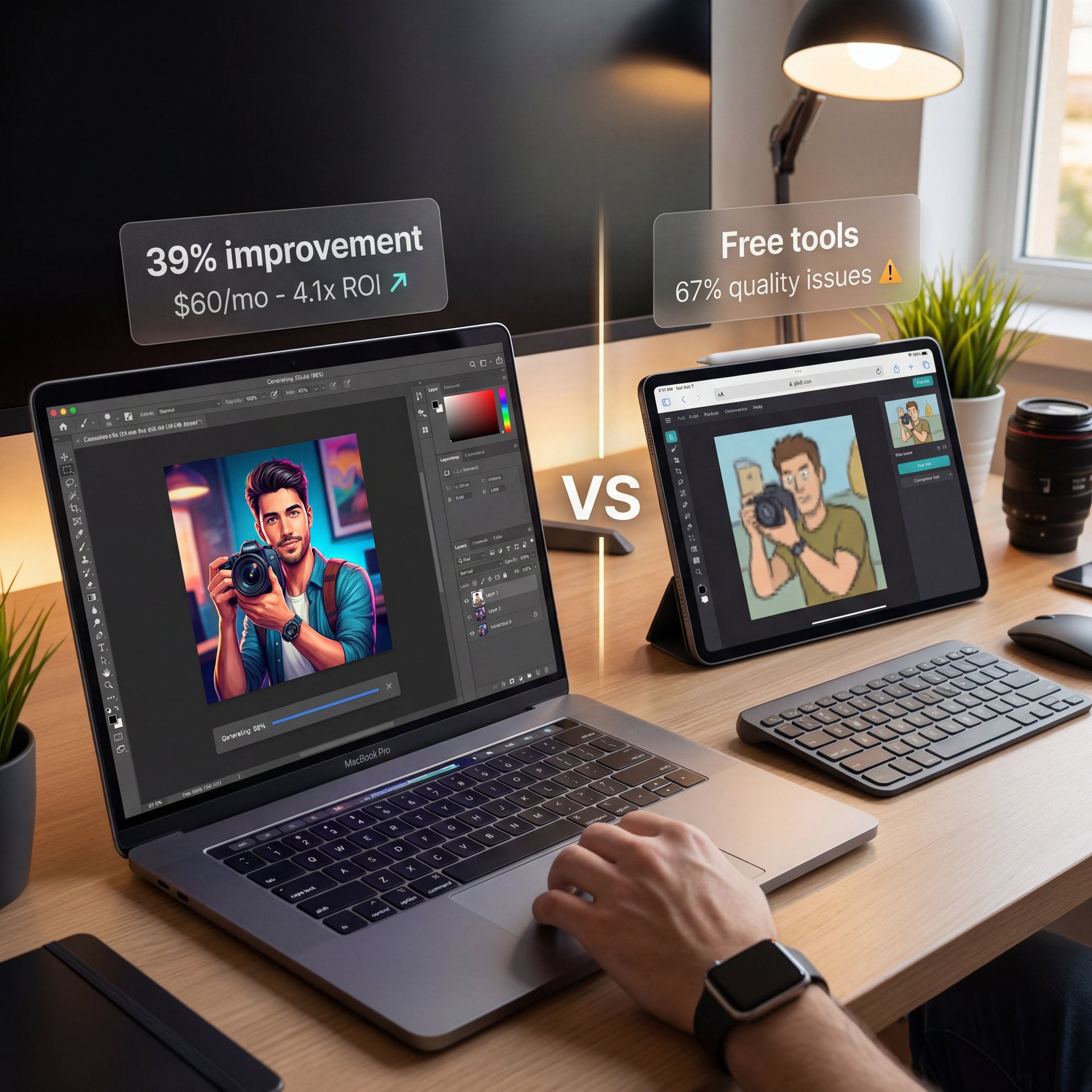 Illustration showing What Are The Best AI Thumbnail Generators Doing Differently?
