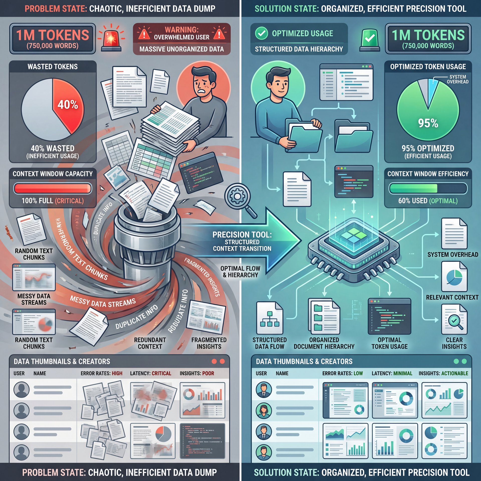 Illustration showing What Are the Biggest claude opus 4.6 Context Window Mistakes? - and why it matters